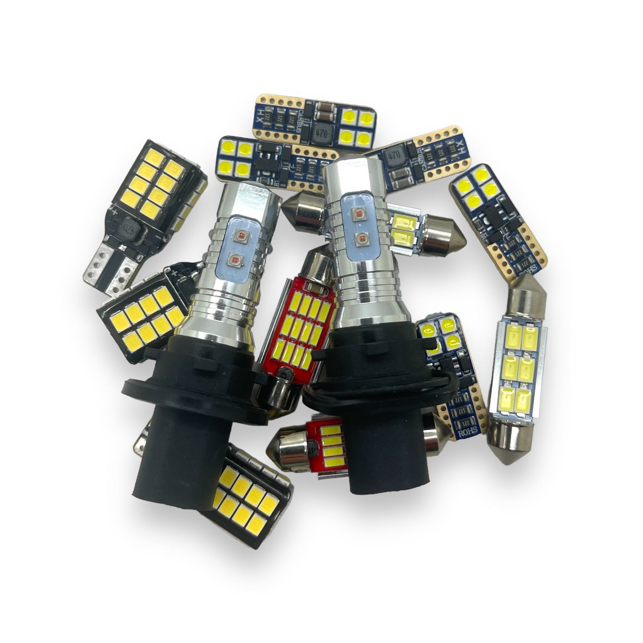 Audi Q5 LED upgrade bulbs for Front Indicators, Interior, Number plate, Reverse & Fog