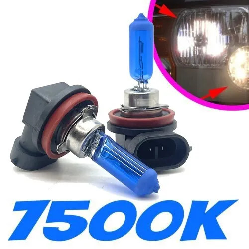 H11 55W 7500K Ice Blue Xenon front fog light Bulbs