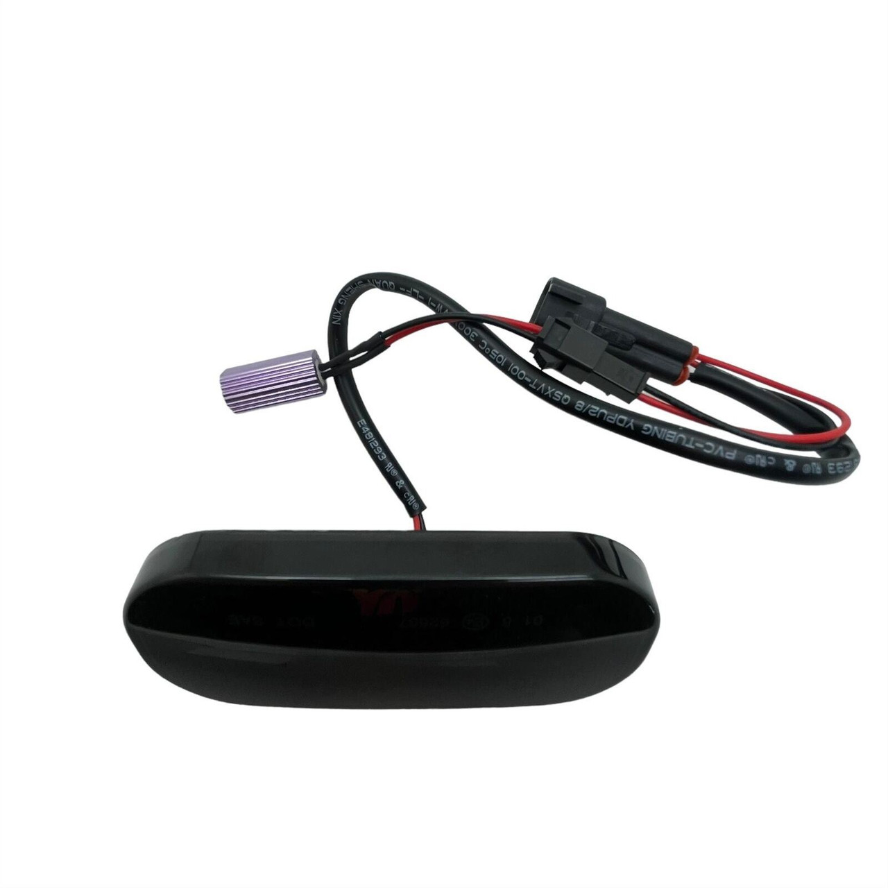 For Ford Transit MK8 2014- Smoked Black LED Side marker lights