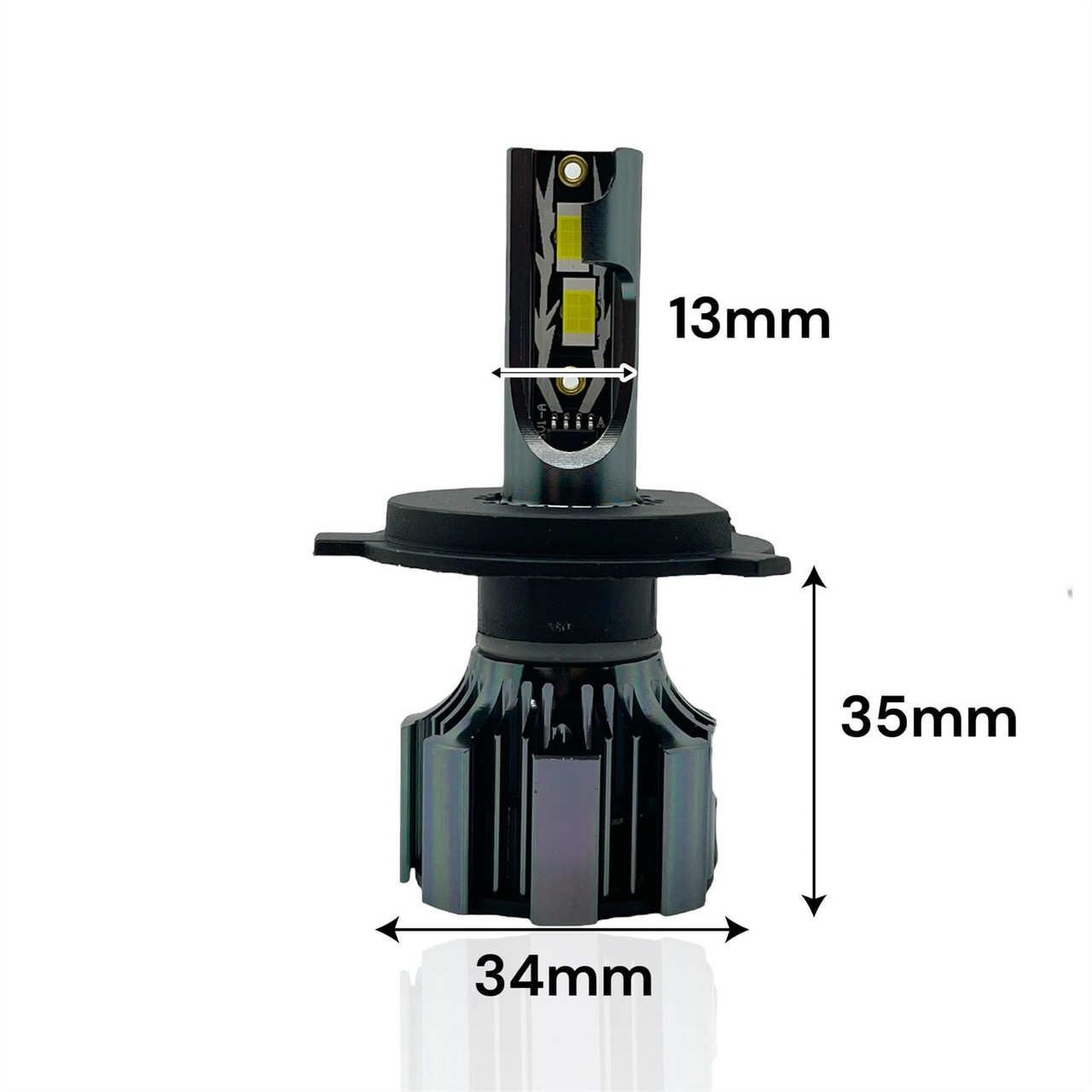 N1 H4 472 LED Headlight Bulbs 10000 Lumens! + 501 sidelight bulbs + H11 FogLights