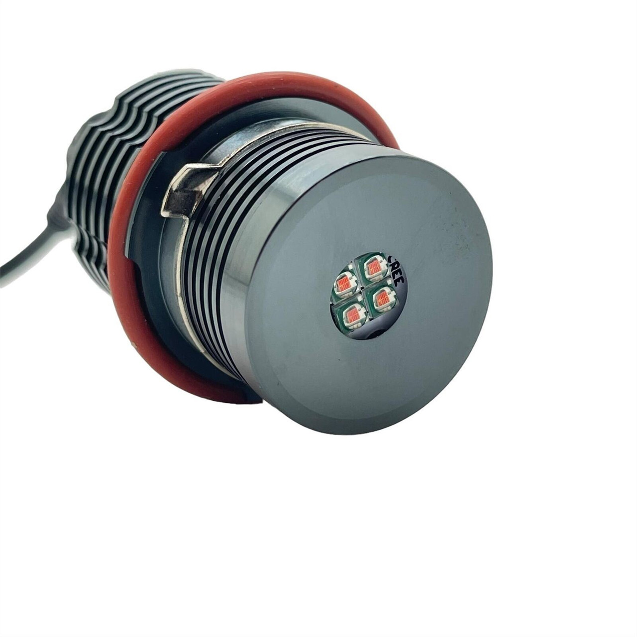 Lemon Yellow LED Angel Eye Bulbs For BMW X5 E53 E39 E60 E63 E65 Halo Rings