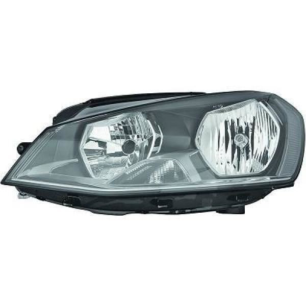 LHD Left Headlight headlamp halogen for VW Golf MKVII MK7 2012-17