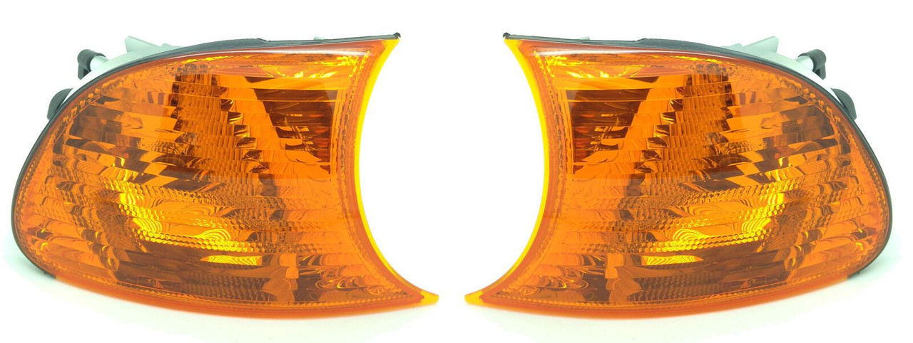 For BMW 3 Series E46 98-01 2 Door Coupe Cabrio Amber Indicators Detector Pair