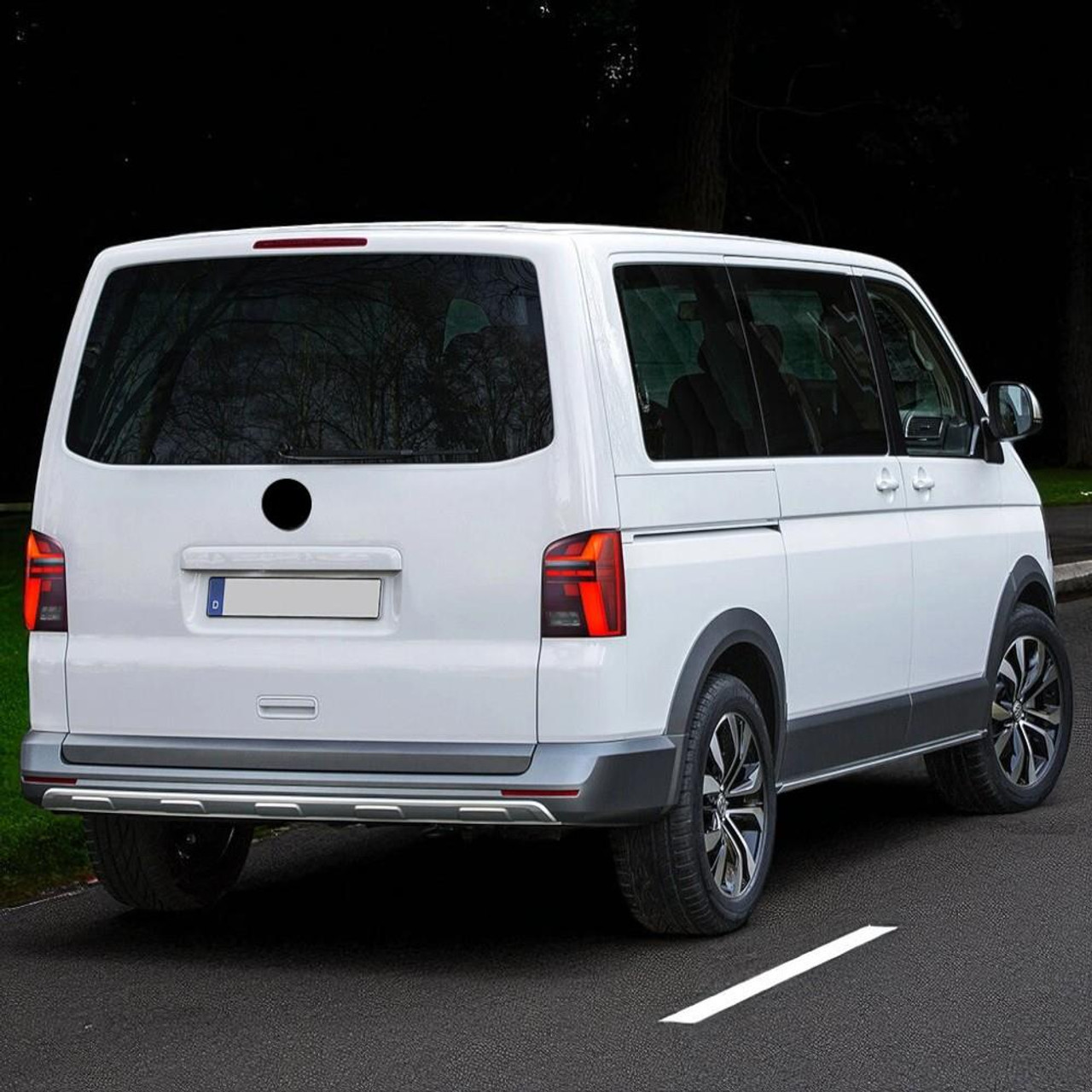 LED Rear Tail Lights Red For VW Transporter T5 2003â€“2015 Sequential