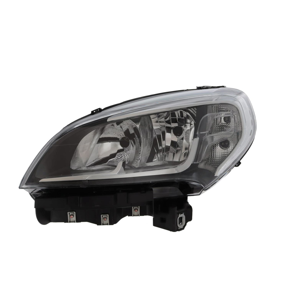 For Fiat Doblo 15-23 Headlamp Black Inner Clear Indicator left