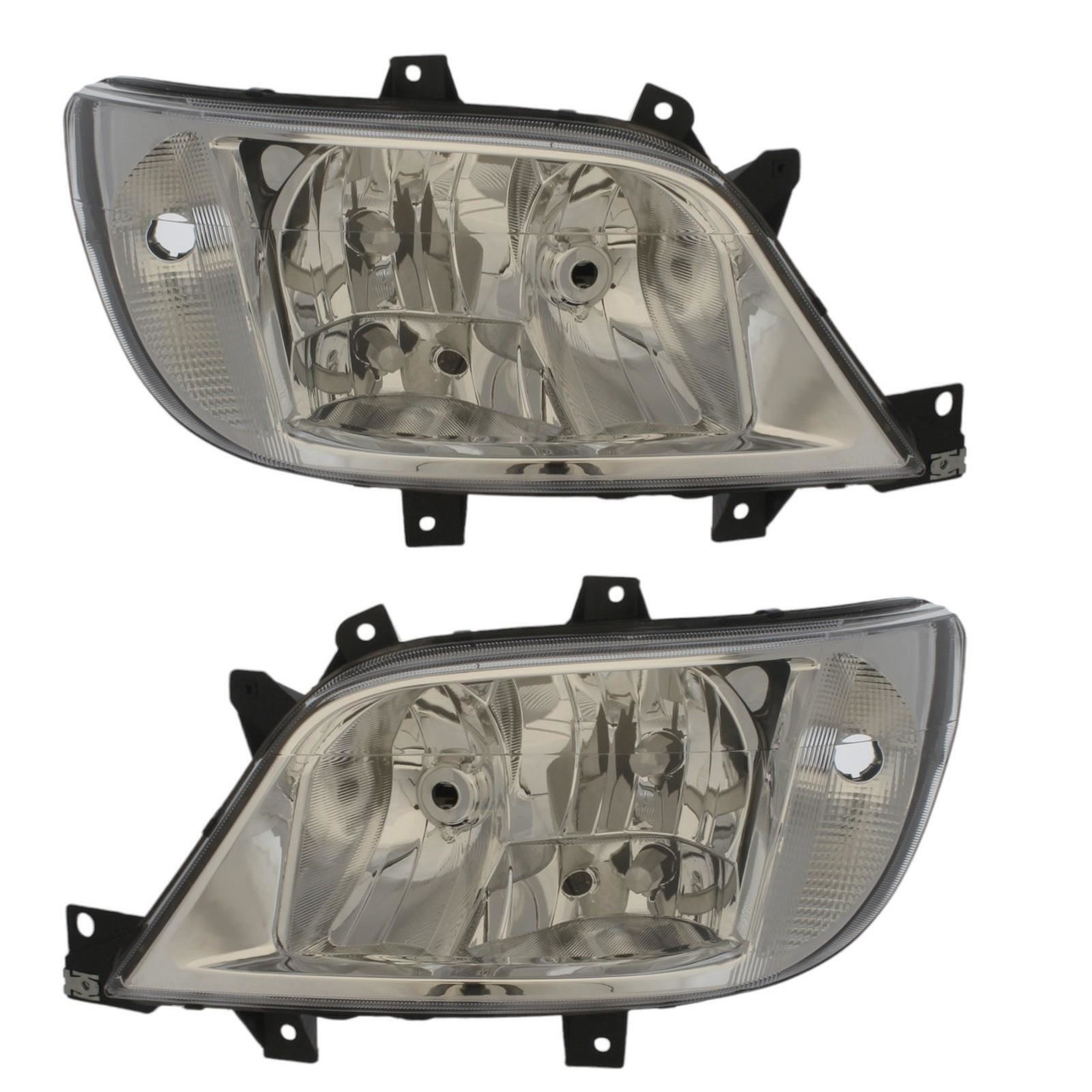 Fits Mercedes Sprinter 2003-2006 Headlight Lighting Lamp W/Fog pair left right