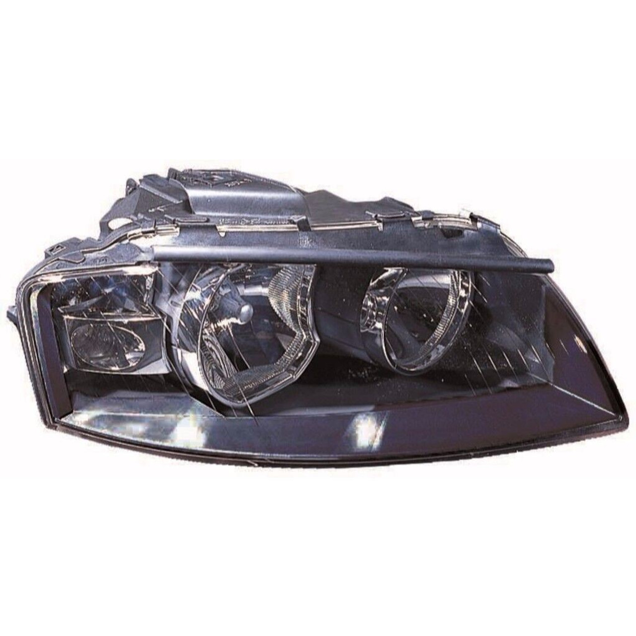 For Audi A3 03-08 Headlight Lamp Chrome Inner W/Mtr Right Uk Drivers Side