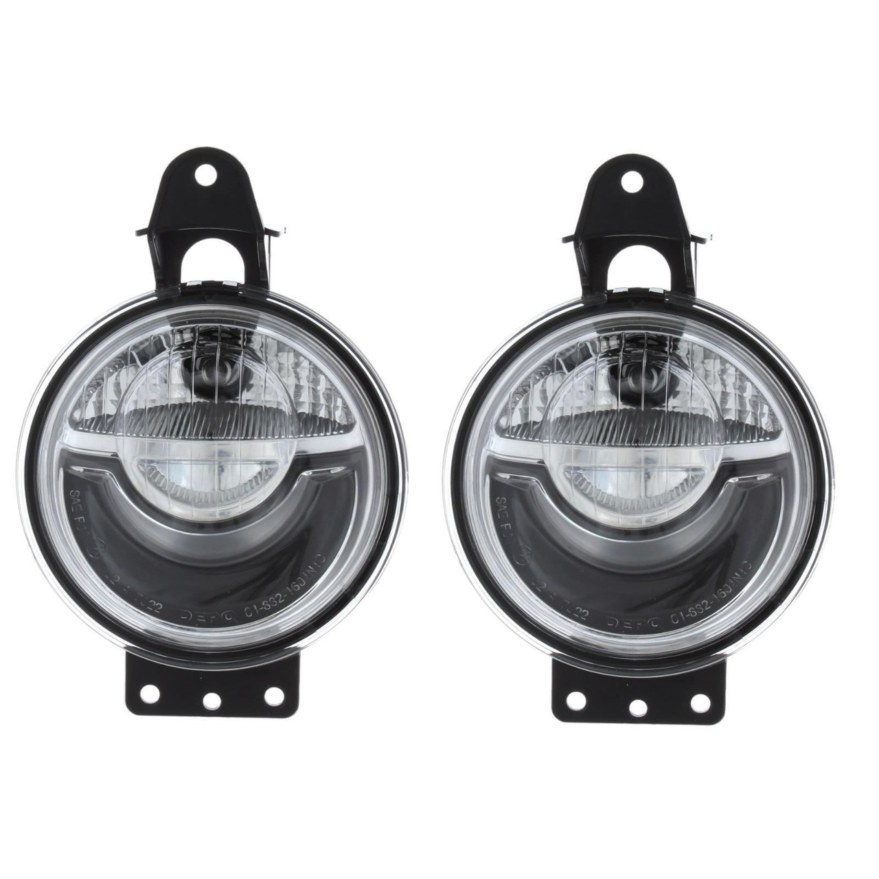 Pair Right OS Left NS DRL Lights W5W For BMW Mini R55 Clubman Estate 07-9.15