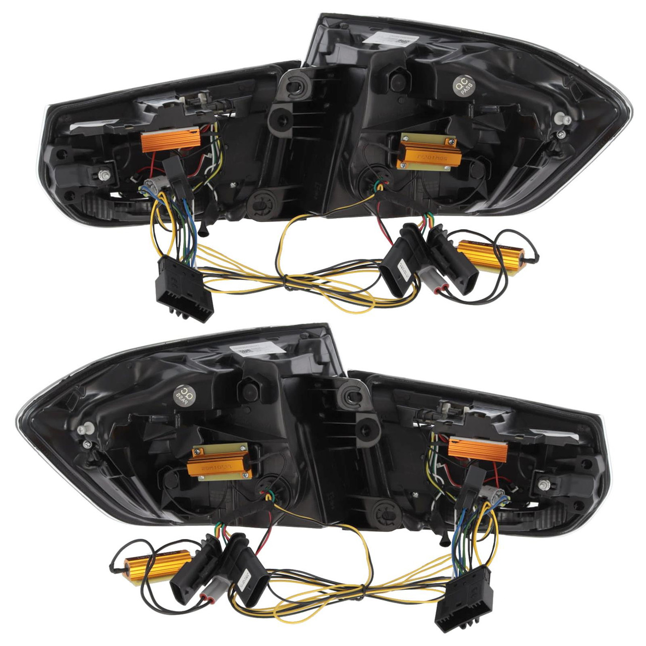 LCi Style LED Rear Tail Lights Pair for BMW F30 F80 M3 2011Ã¢â‚¬â€œ20 Smoked Dynamic