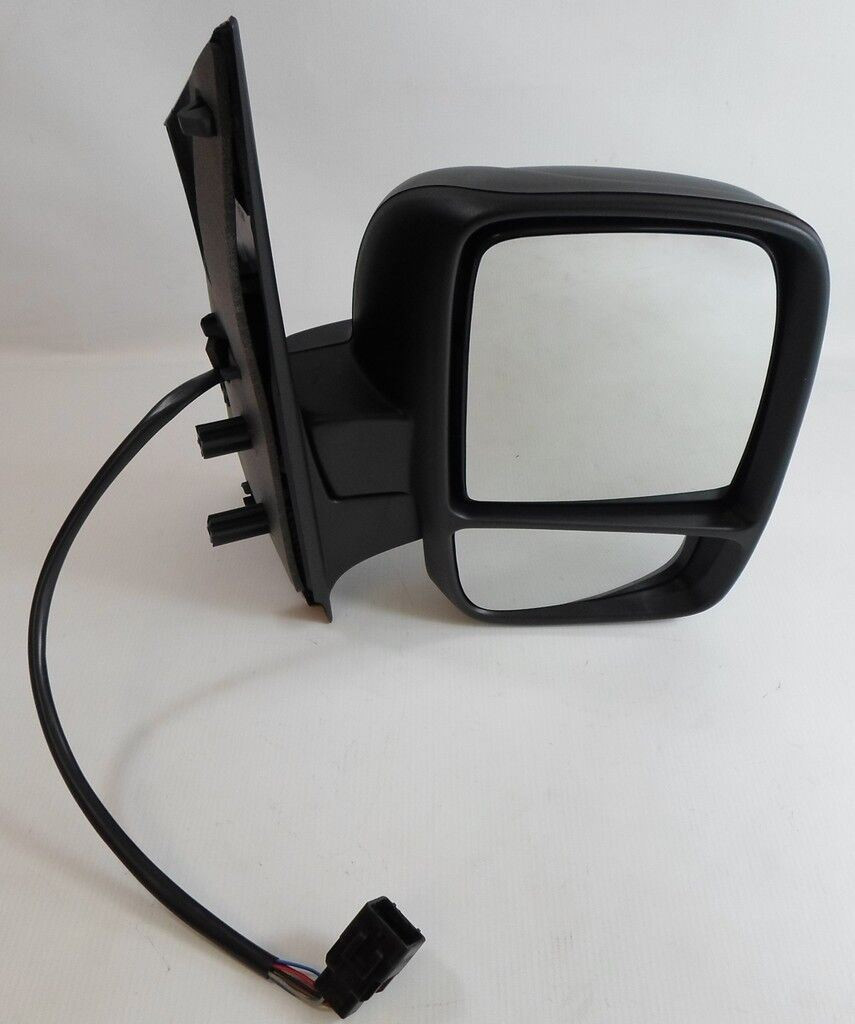 For Citroen Dispatch Van 2007- Electric Twin Glass Wing Mirror Black Right OS