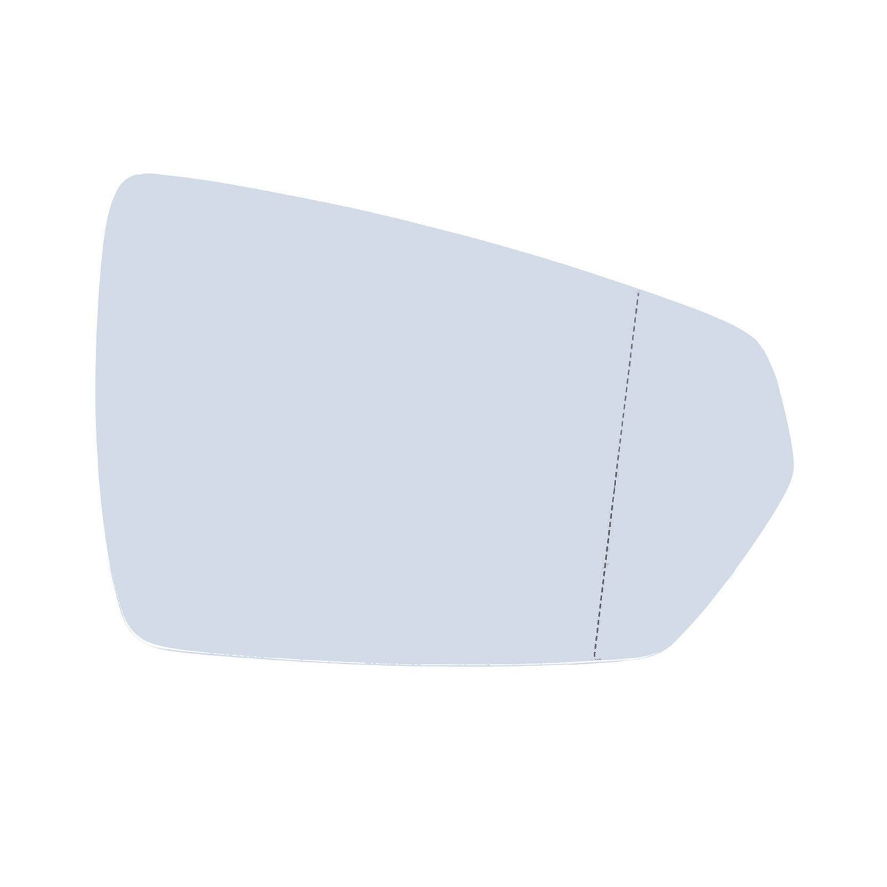 Trupart MG6524 Right Mirror Glass Heated Aspherical Fits VW Polo 10.17-On