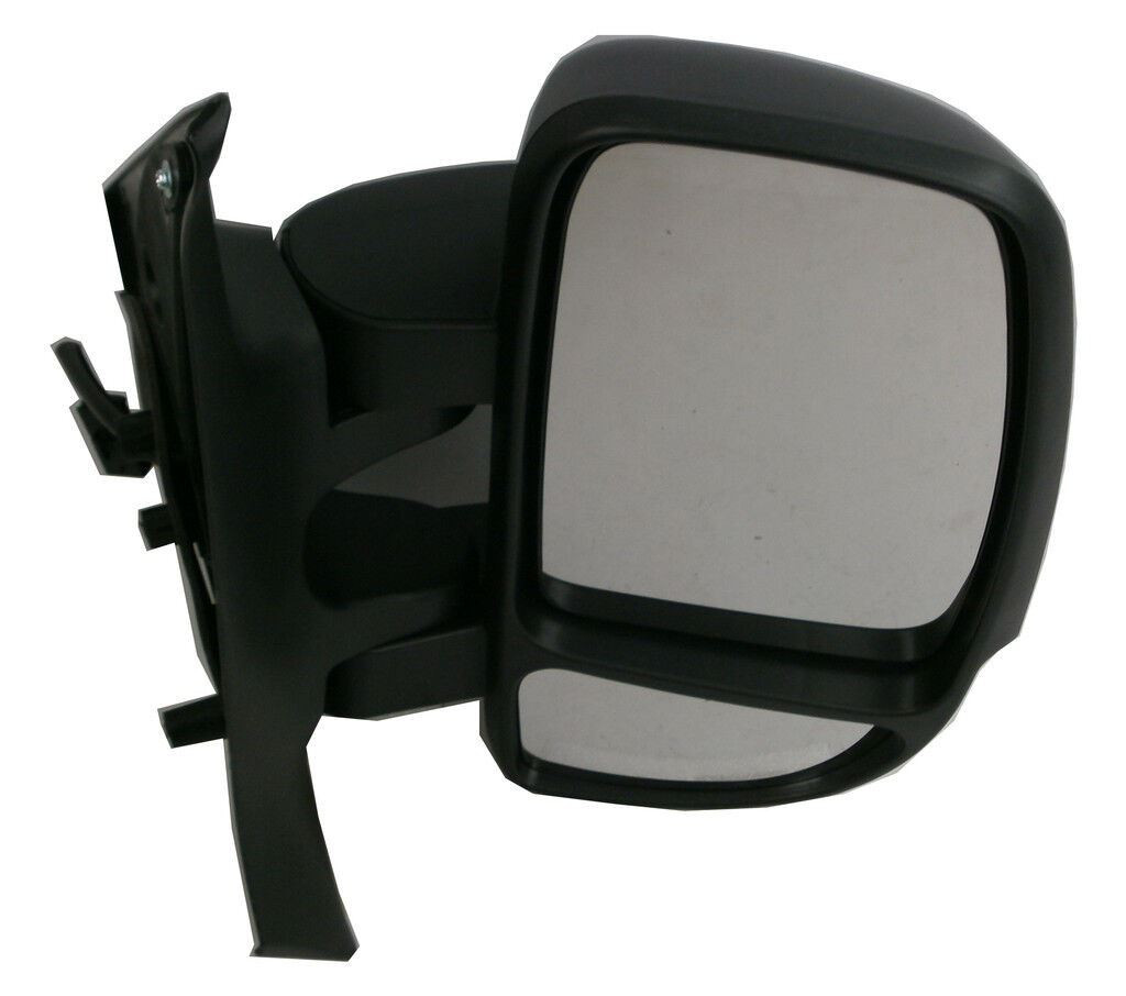For Nissan NV400 Van 2011-> Manual Short Arm Wing Door Mirror Black Right OS