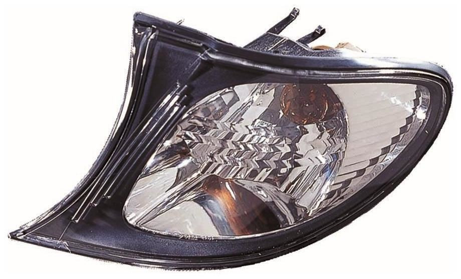 For BMW 3 Series E46 4Dr 01-05 Front Indicator Clear Black Surround Left Side