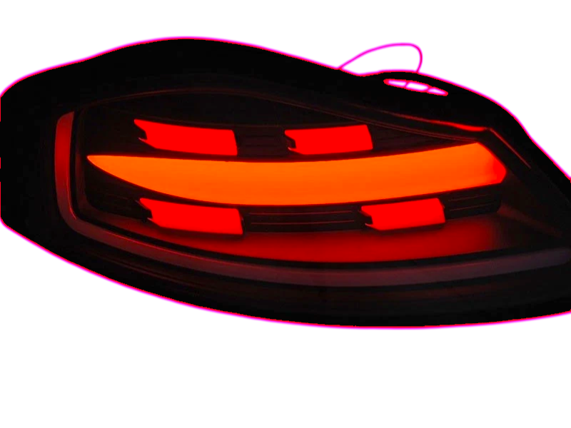 Dynamic Full LED Tail Lights Clear Black for Porsche Boxster 986 1996-2004