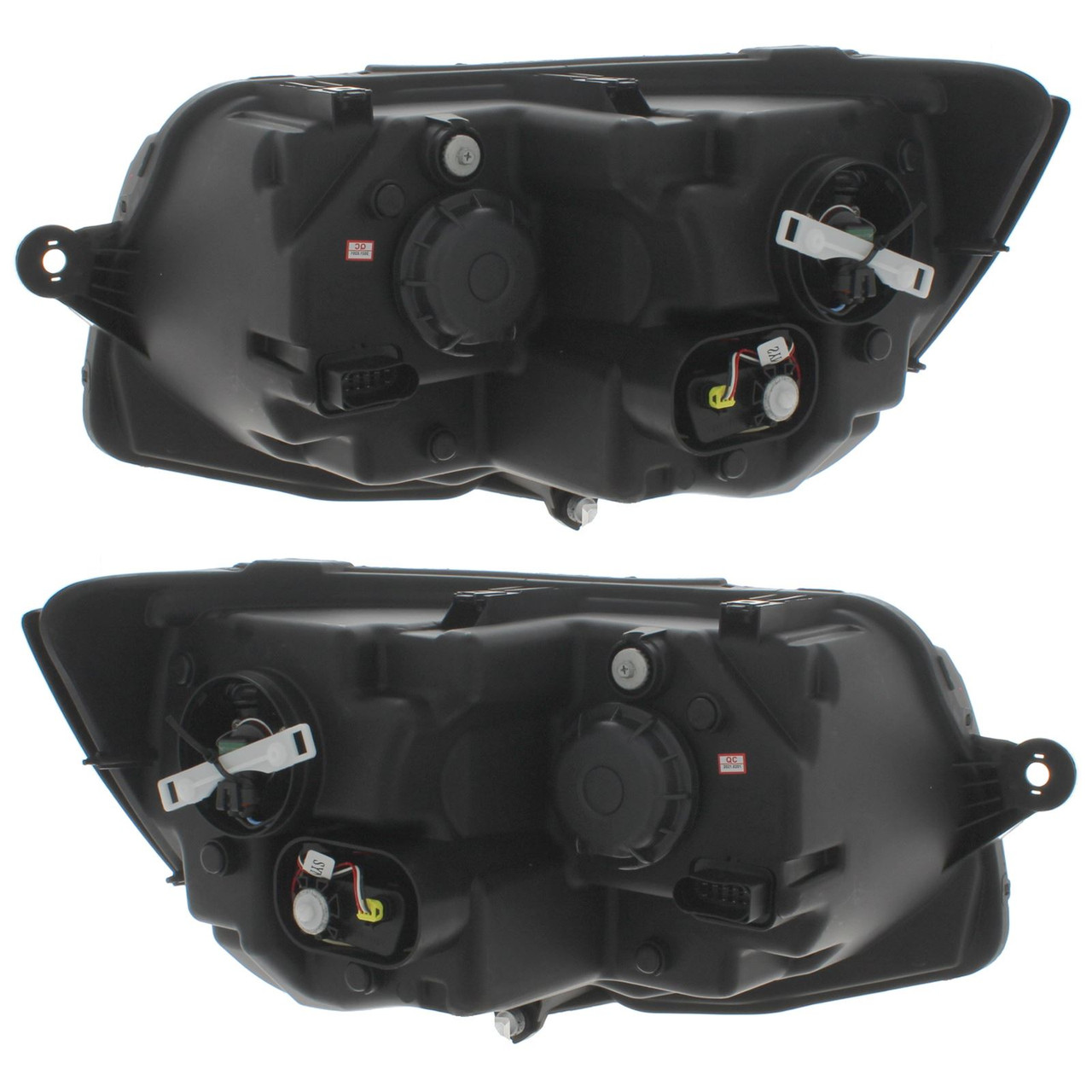 Black Dynamic LED Headlights Pair for VW Transporter T6 2015-2020 Upgrade