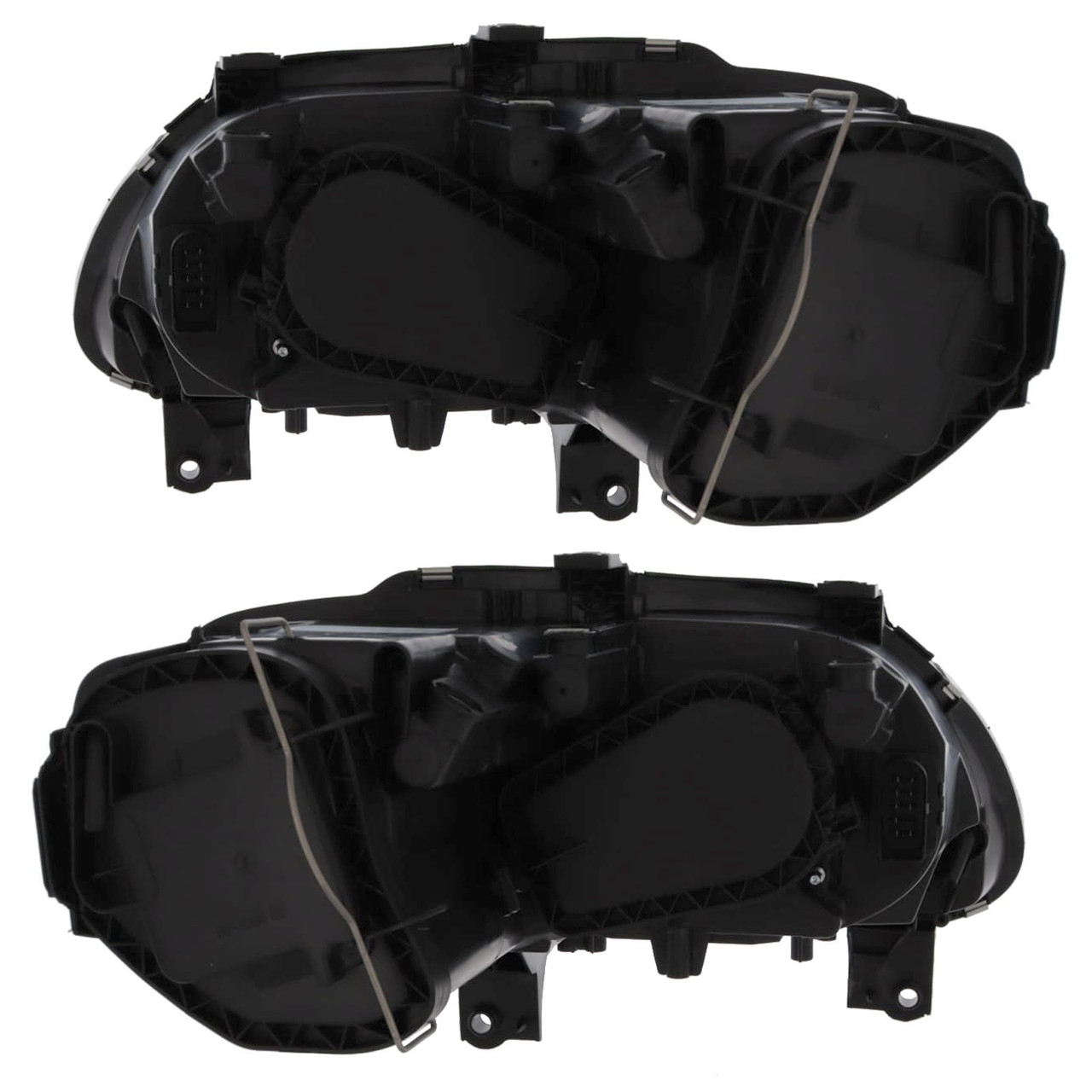 for VW CADDY 2003-10 (4 POD) Black INCL. FOG headlights