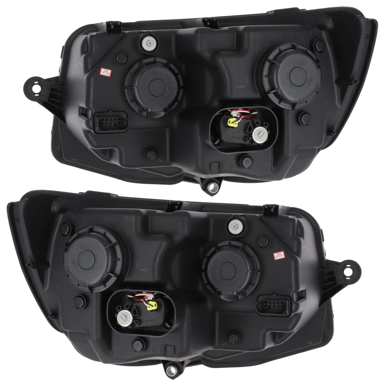 For VW TRANSPORTER T6 2015-20 Chrome Headlights (LED DRL)