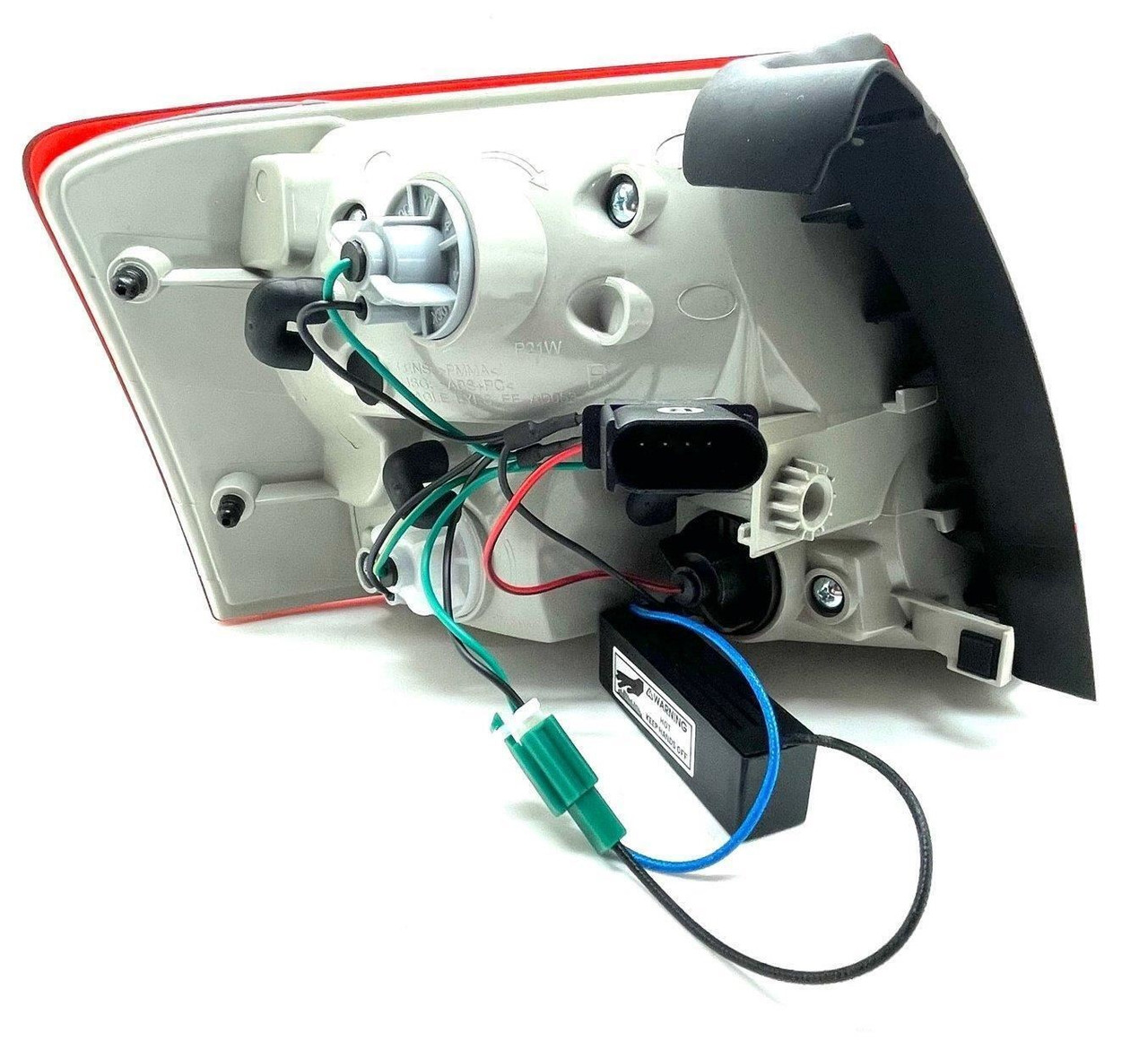 Back Rear Tail Lights Lamps LED Red-Black For Audi A4 B7 Avant 11/04-03/08