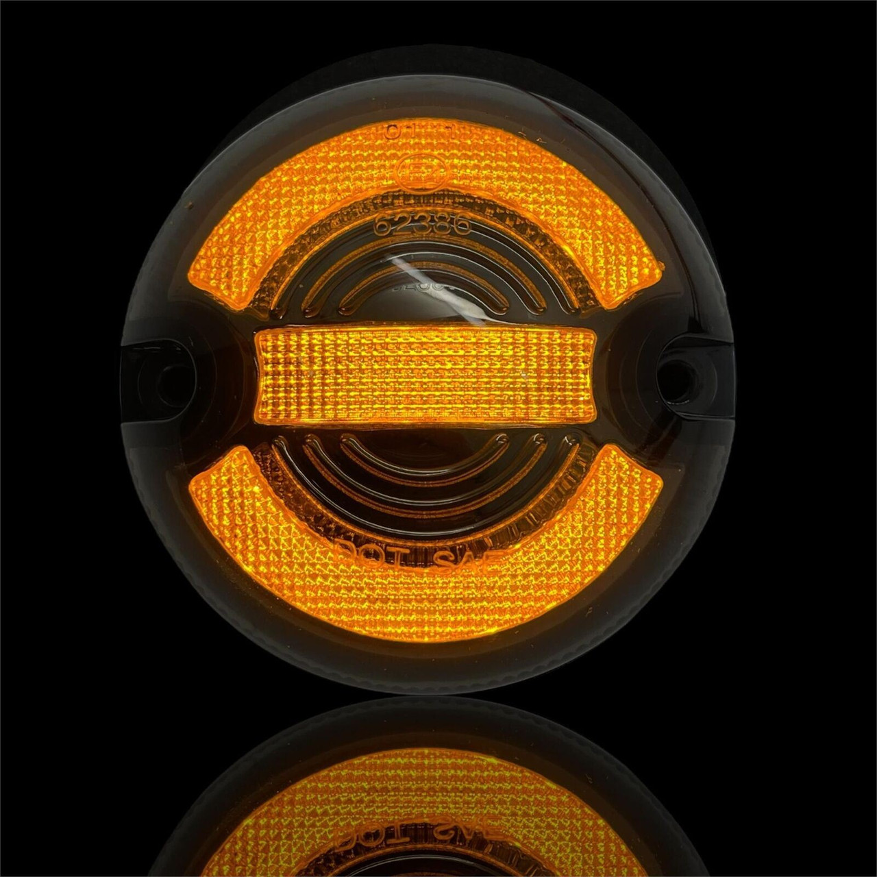 Full Smoked NAS LED light upgrade kit 10pc For Land Rover Defender 73mm 95mm