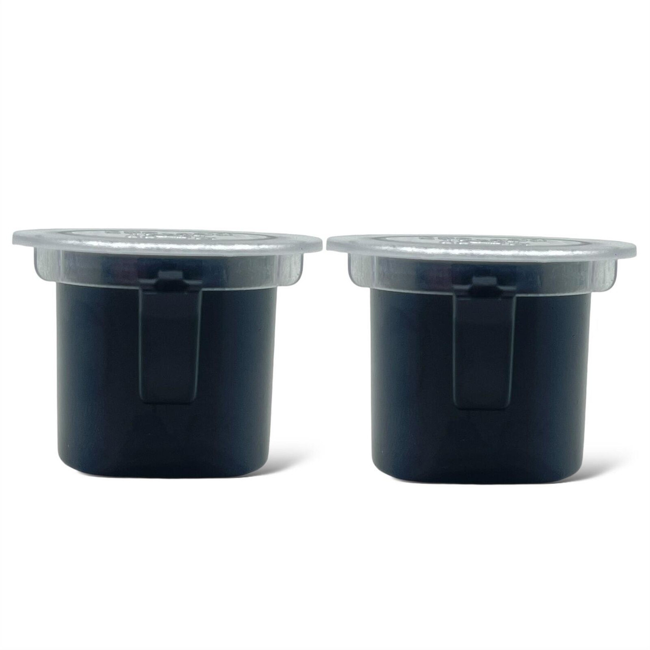 Pair white LED Door wing mirror Puddle lights for Volvo XC60 2009-2017