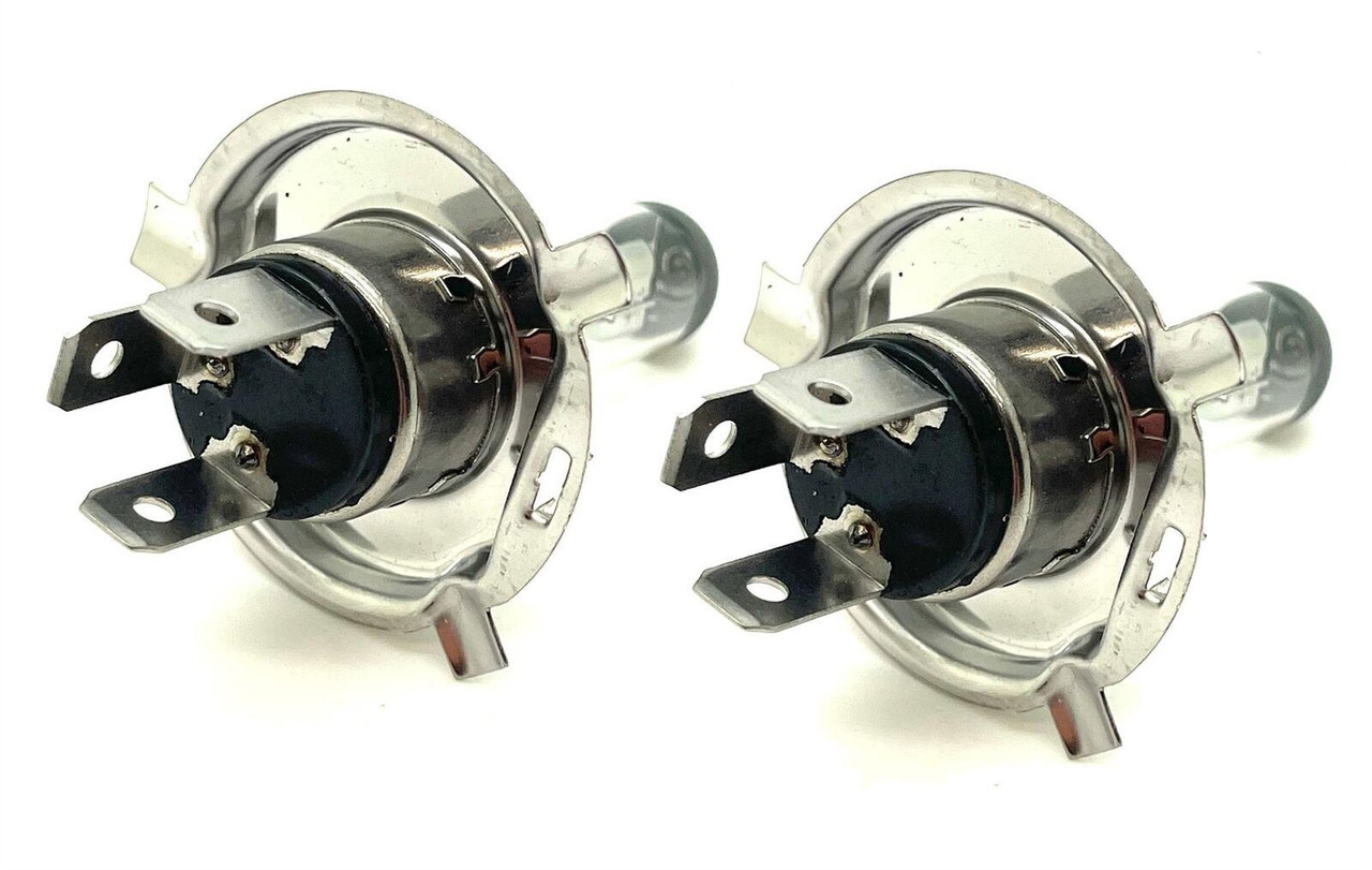 2 x 24v H4 475 replacement halogen bulbs 70/75W high low P43T