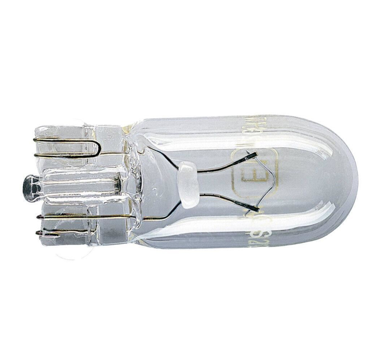 10 x 24v 5w 507 W5W 501 clear bulbs interior parking light capless