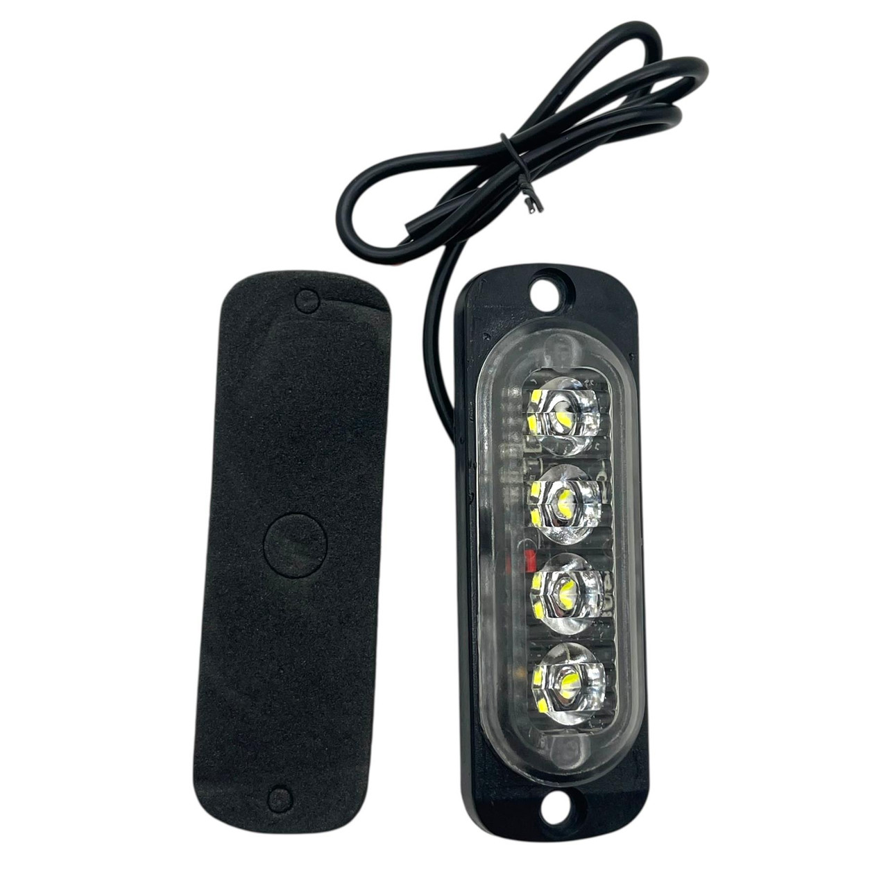 10x 12V 24V Red LED Flush Fit Side Marker Lights Van Truck Trailer Lorry