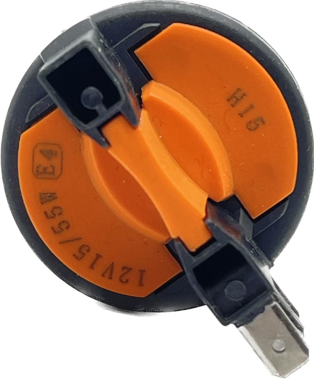 1 x H15 715 replacement halogen bulb 35w e marked 12v 55/15w