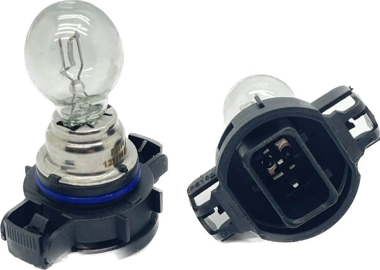 2 x 12V 19W white light Bulbs Lamp DRL Fog PS19W PG20/1 PS19w