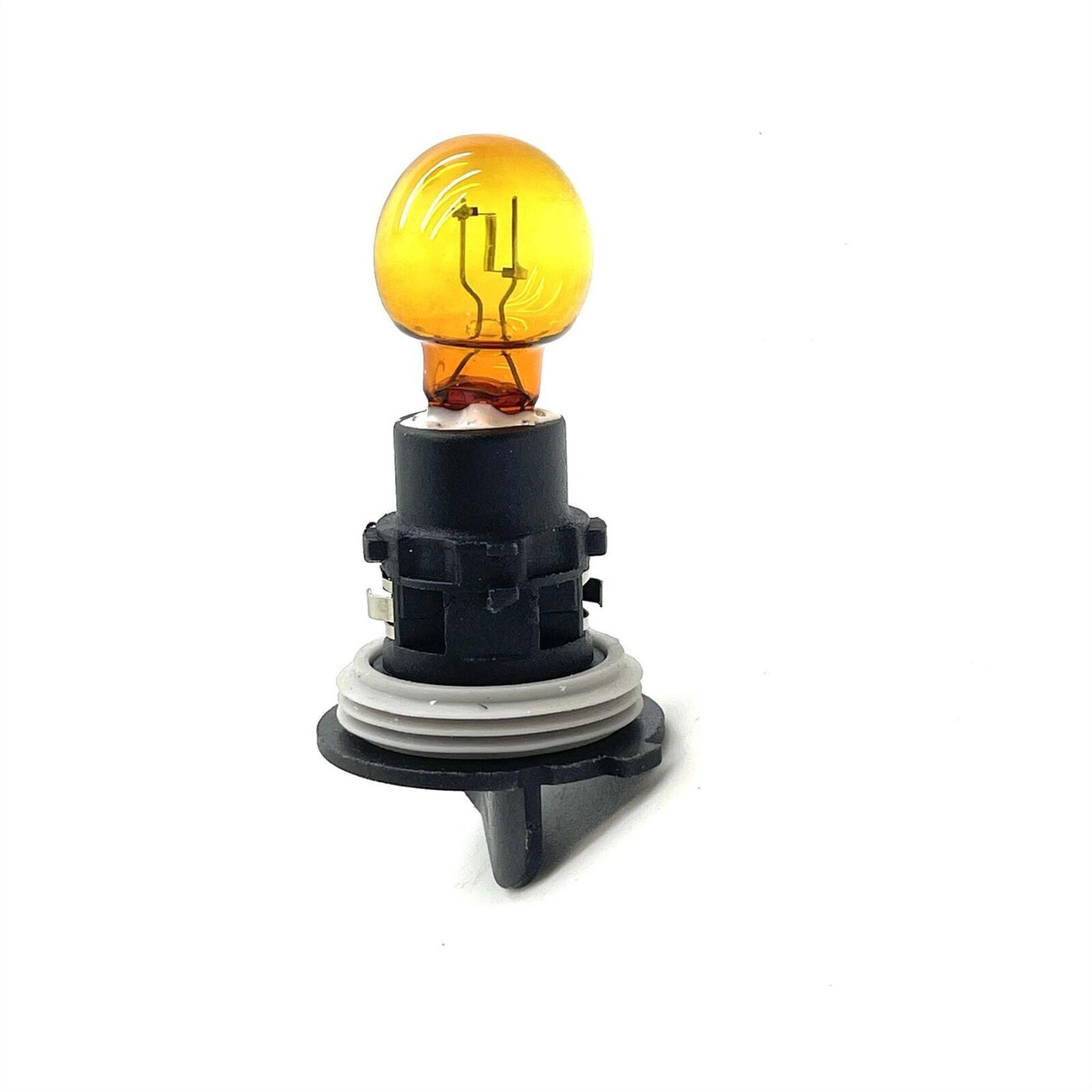 1 x 12V PWY24W with socket 24W amber yellow indicator light bulb 12174