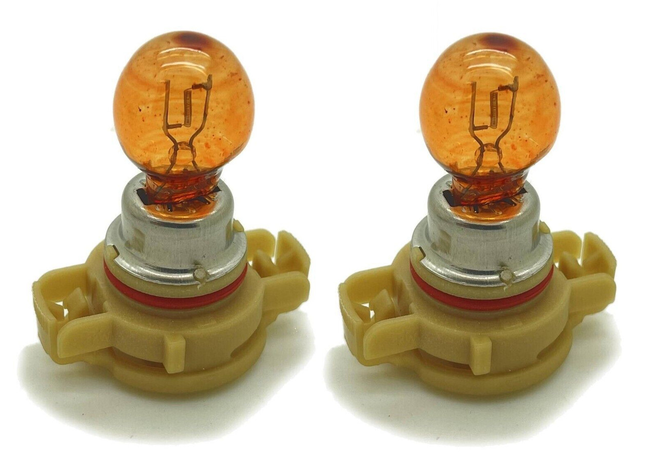 2 x PSY24W replacement amber indicator bulbs 12180SV PG20-4