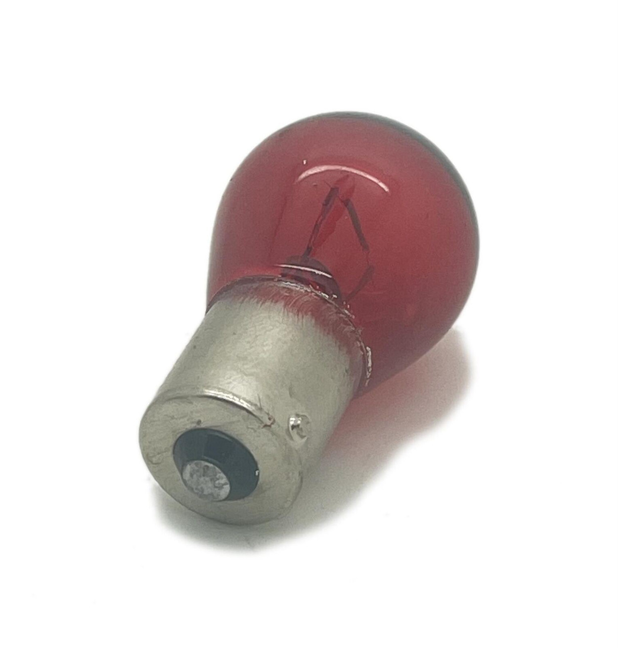 10x Halogen Red Bulbs 382 BA15s P21W Opposite Pins Single Filament Tail/Fog/Brake