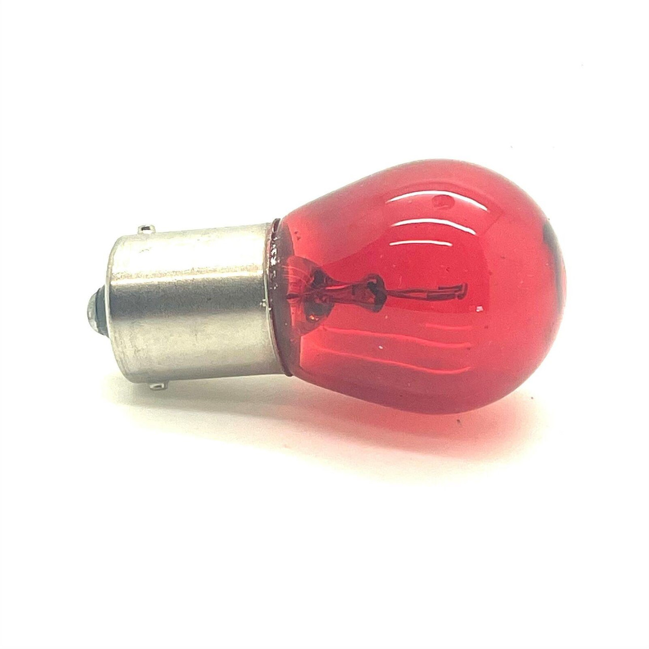 10x Halogen Red Bulbs 382 BA15s P21W Opposite Pins Single Filament Tail/Fog/Brake