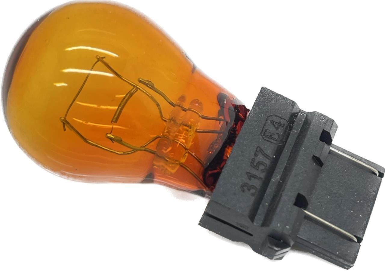 2 x 3157 replacement amber yellow indicator bulb PY27/7W 183
