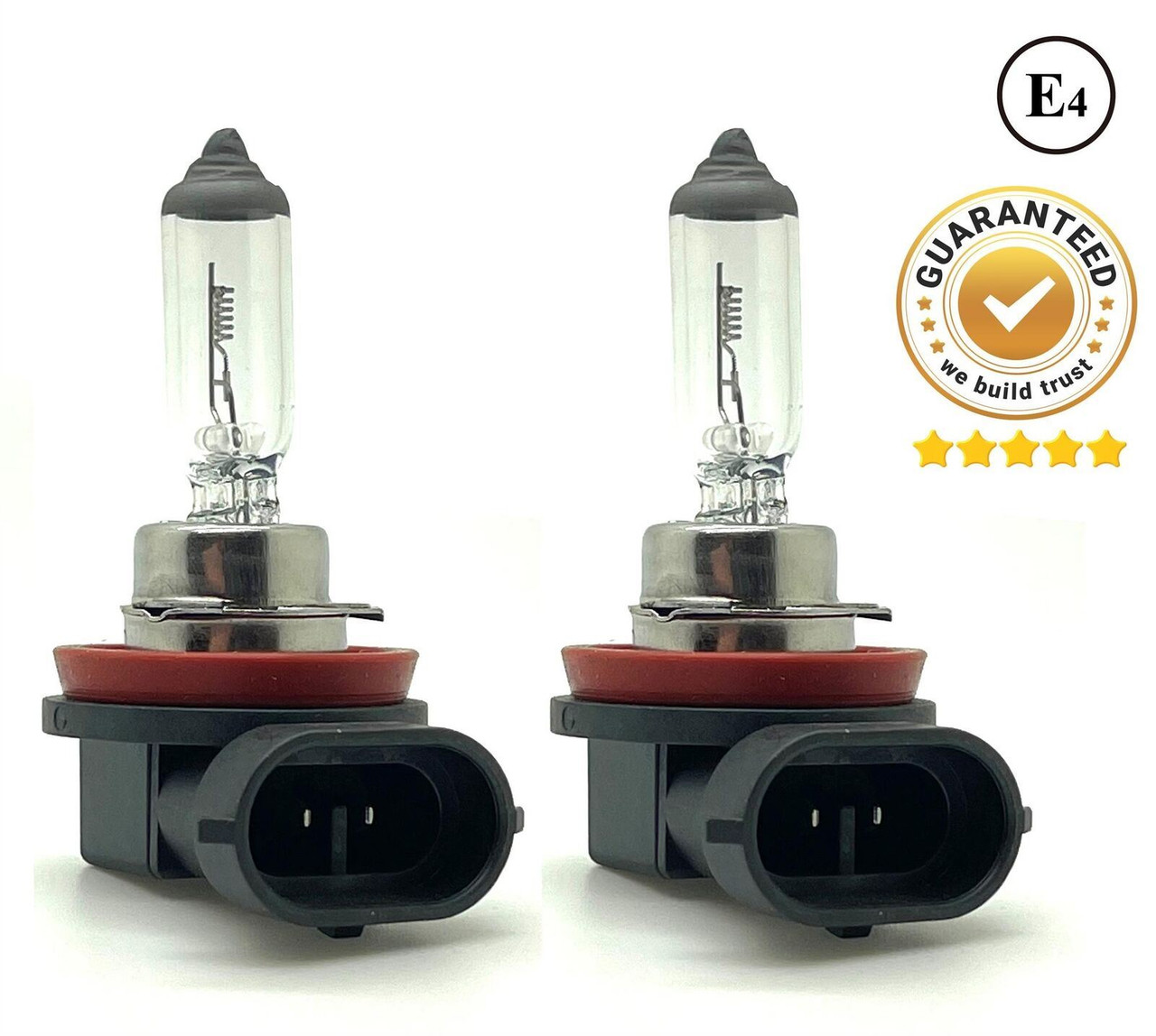 2 x H11 8GH 008 358-241O replacement halogen bulbs 70W e marked 24V