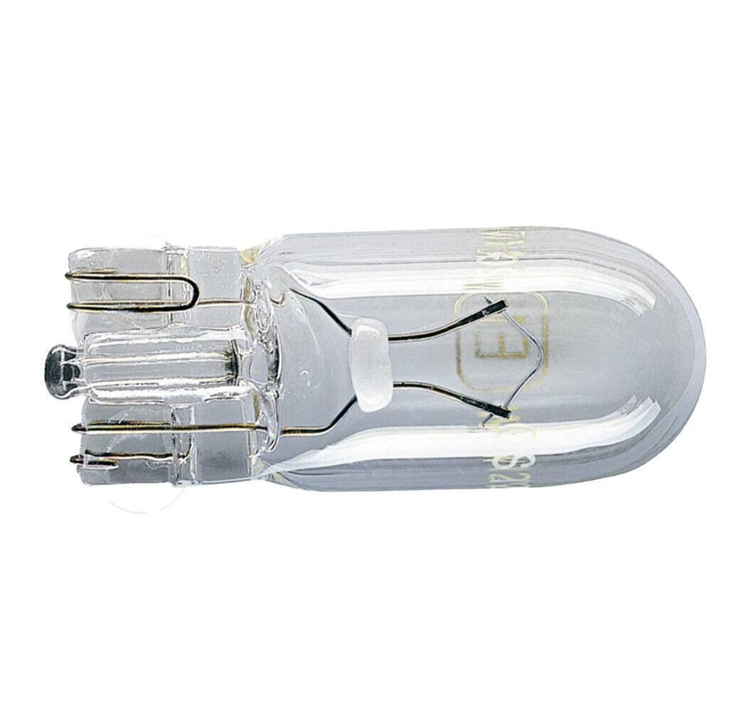 10 x 12v 5w 501 W5W 168 194 clear bulbs interior parking light capless