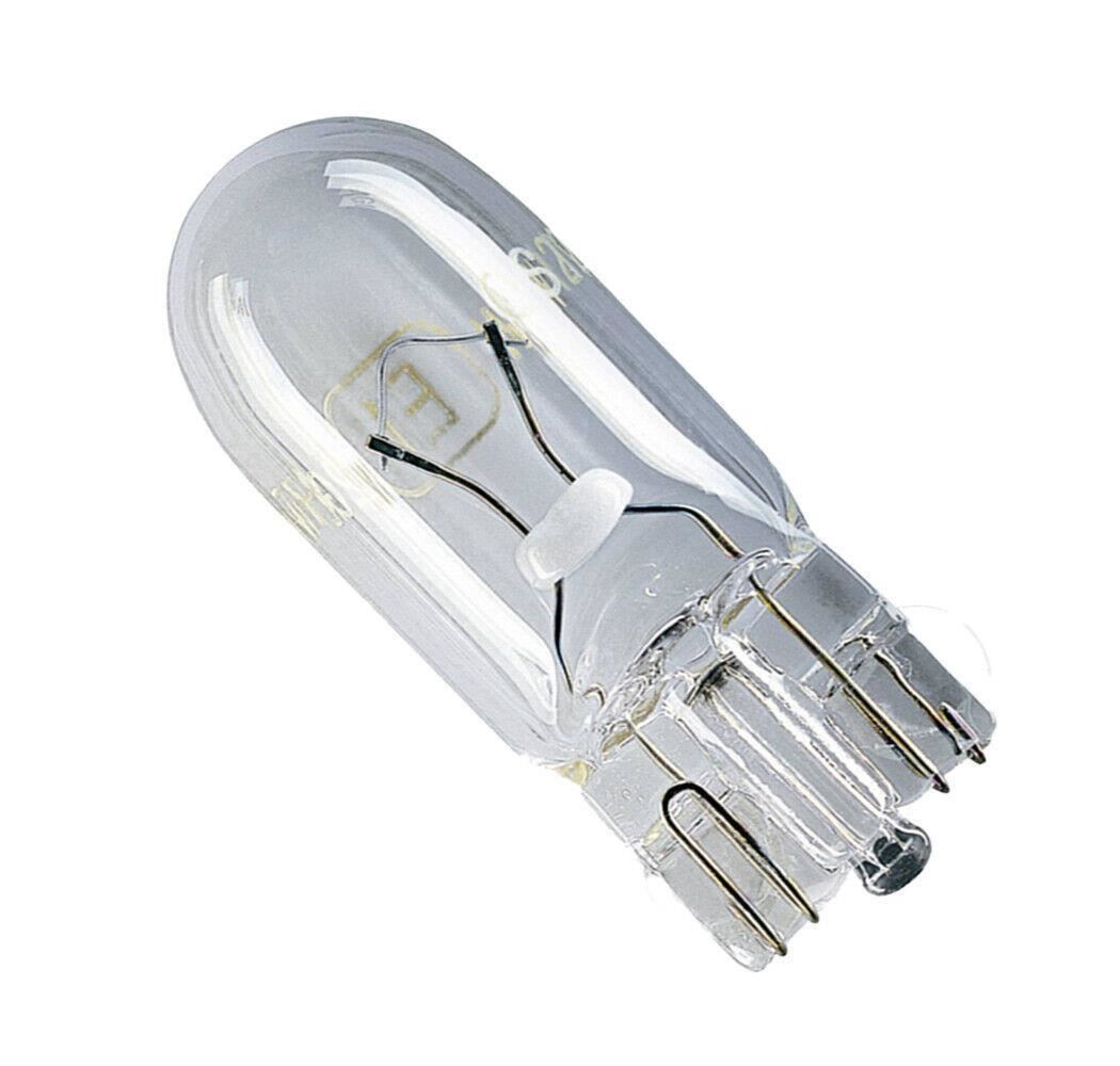 10 x 12v 5w 501 W5W 168 194 clear bulbs interior parking light capless