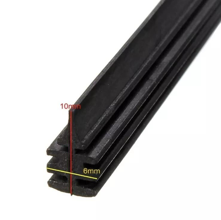 Refresh Pair 28" Wiper Blade Rubber Refills Aero Flat Bosch DIY Cut to Fit