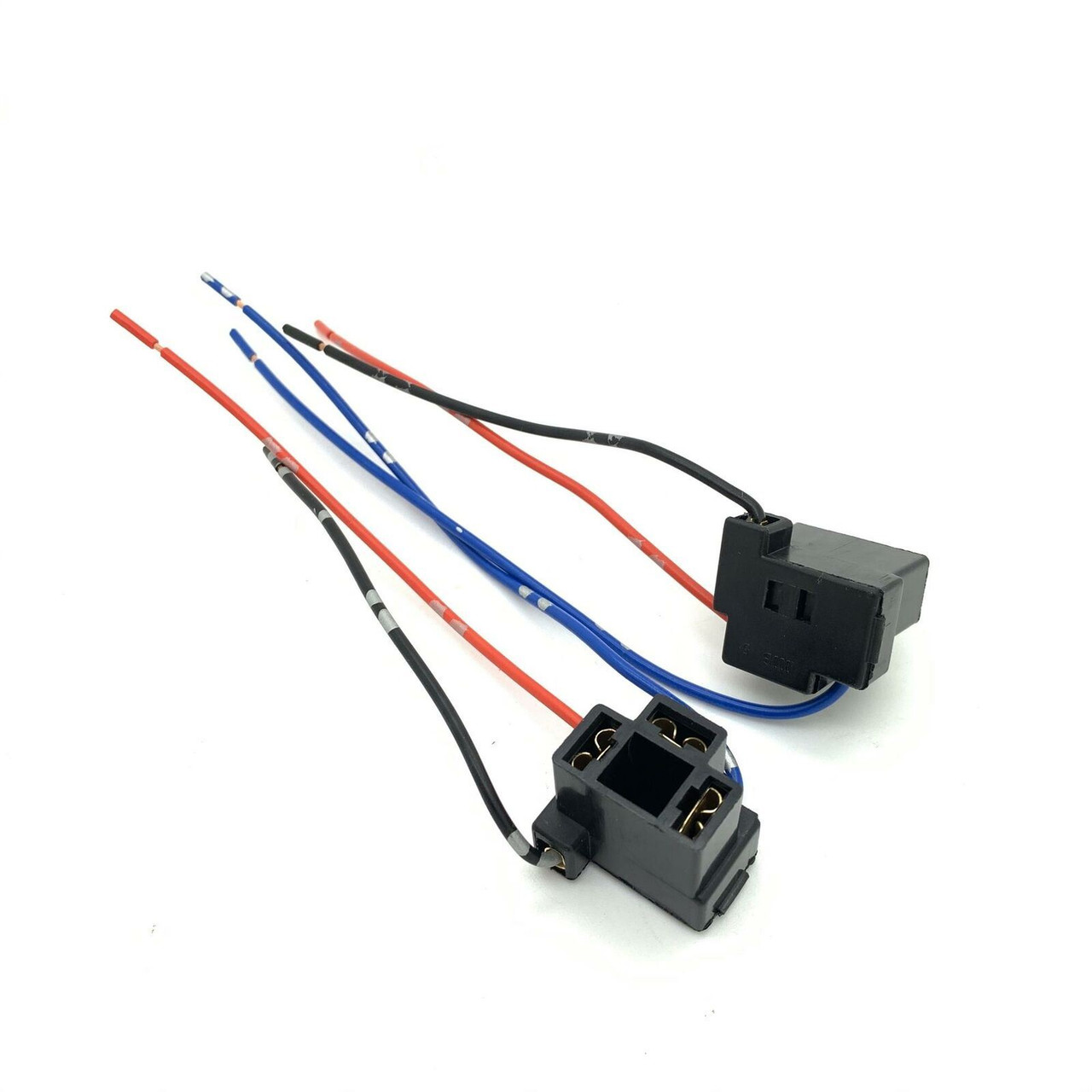 H4 472 Headlight Bulb Repair Socket Plug Connector with Wires 12V 24V