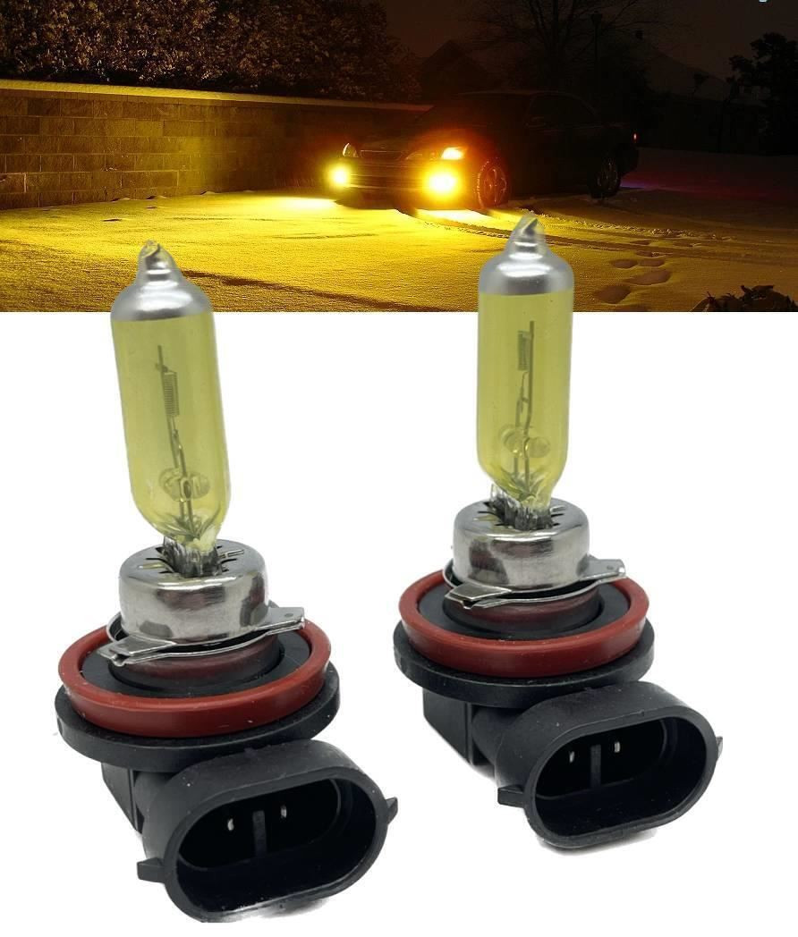 H8 708 Euro golden yellow 3000K halogen bulbs 35W snow fog lights