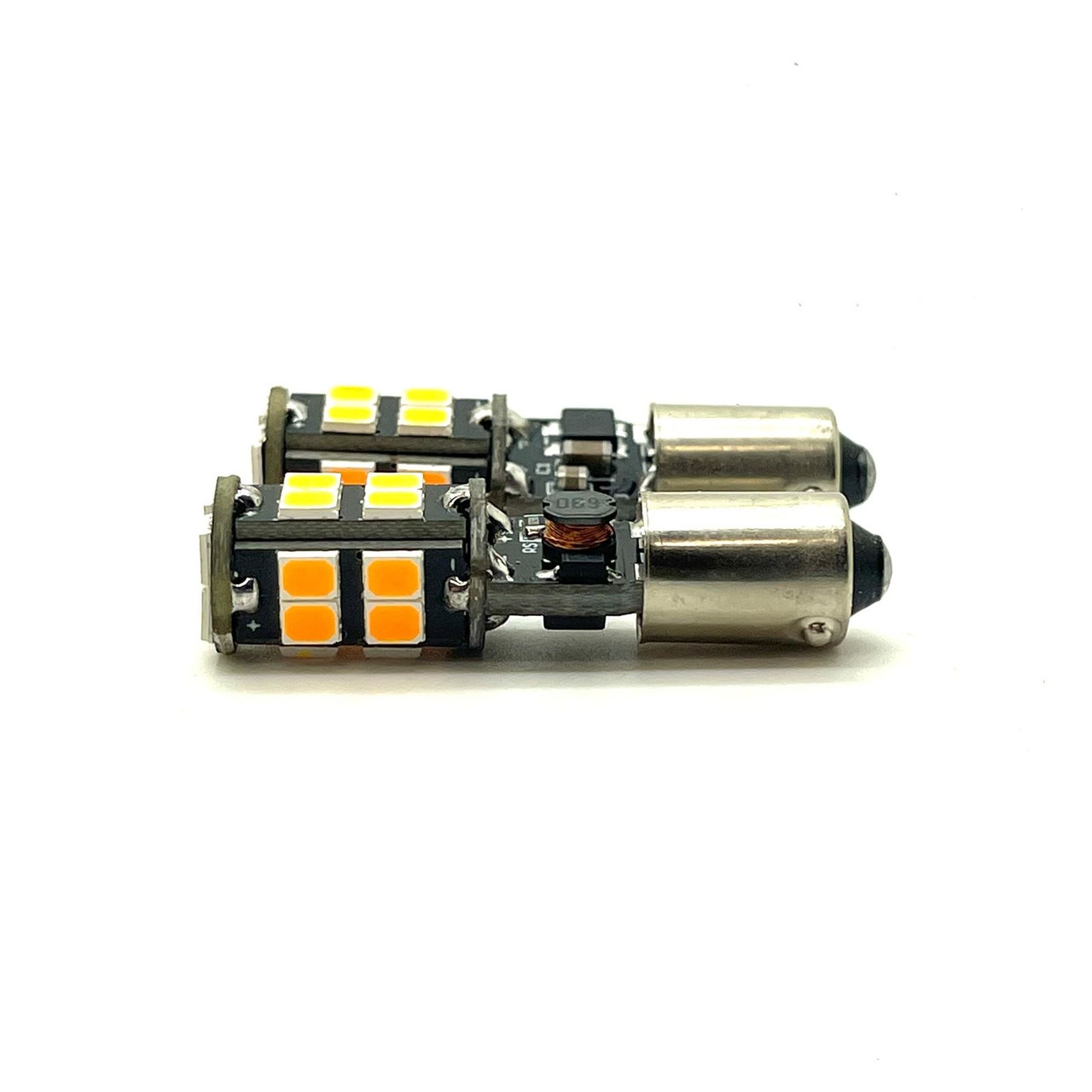 H21W BAW9S Amber LED Indicator Bulbs 12V 20 LED CANBUS HY21W Error Free