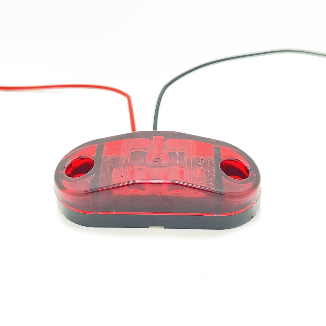 12V 24V LED Twin Marker Lights Side Front â€“ Red White Amber Blue Green Truck Van