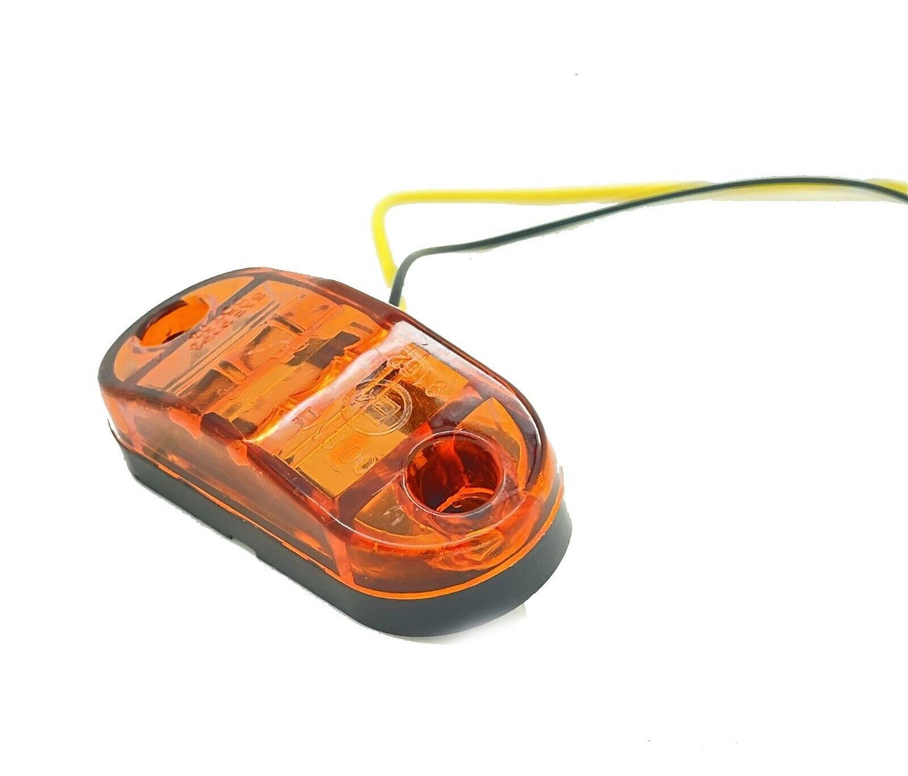 12V 24V LED Twin Marker Lights Side Front â€“ Red White Amber Blue Green Truck Van