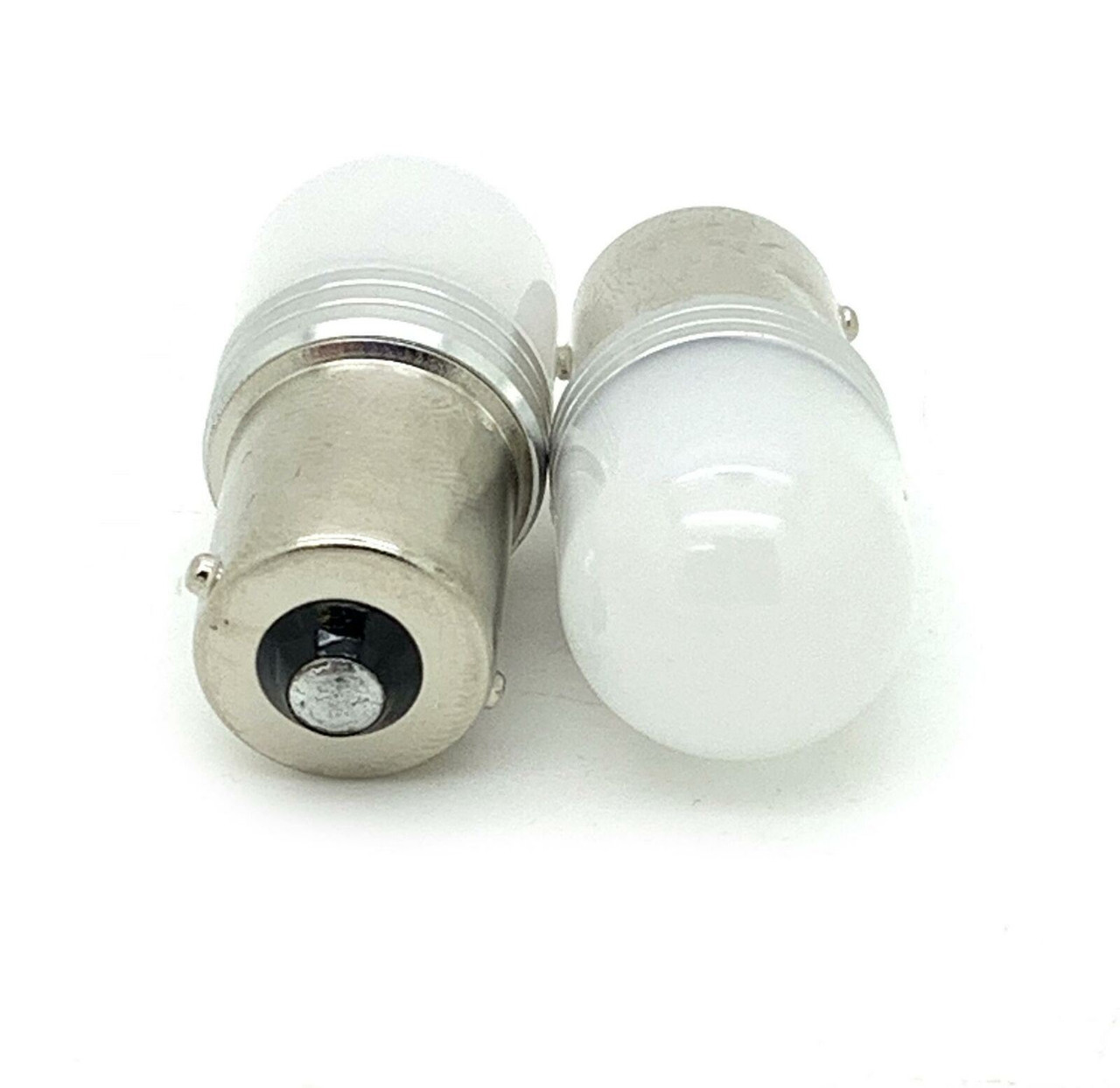 12v 24v 382 BA15S R5W 245 207 LED Bulbs Opaque frosted lens ba15s marker lights