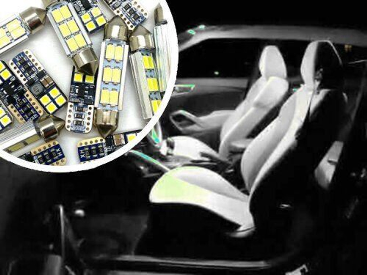 Interior Lights Bulbs Kit 26 Pieces LED For Audi A6 C5 inc. Allroad 01-05