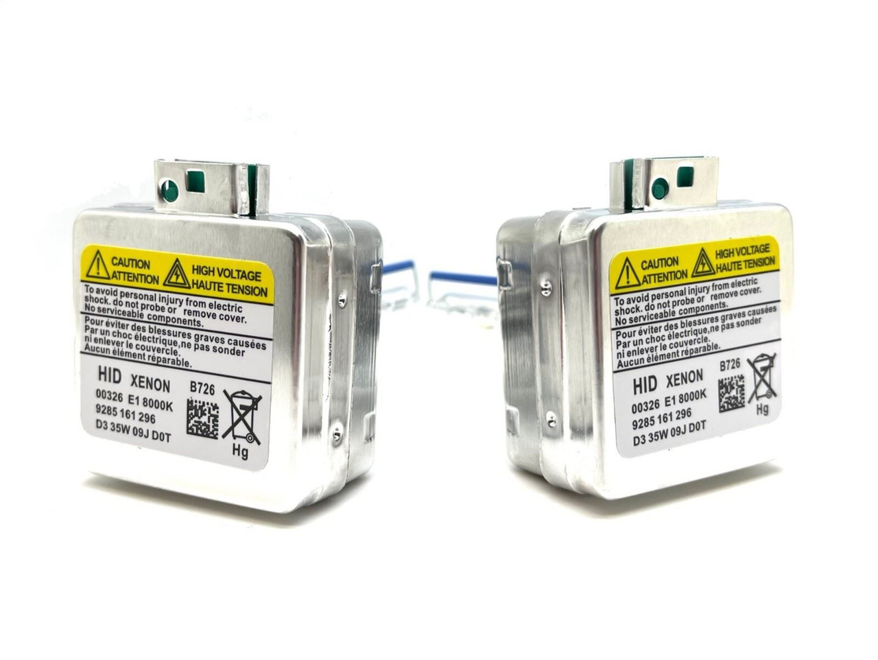 D3S Xenon HID Headlight Bulbs 5000K 6000K 8000K OEM Replacement Pair 12V 35W