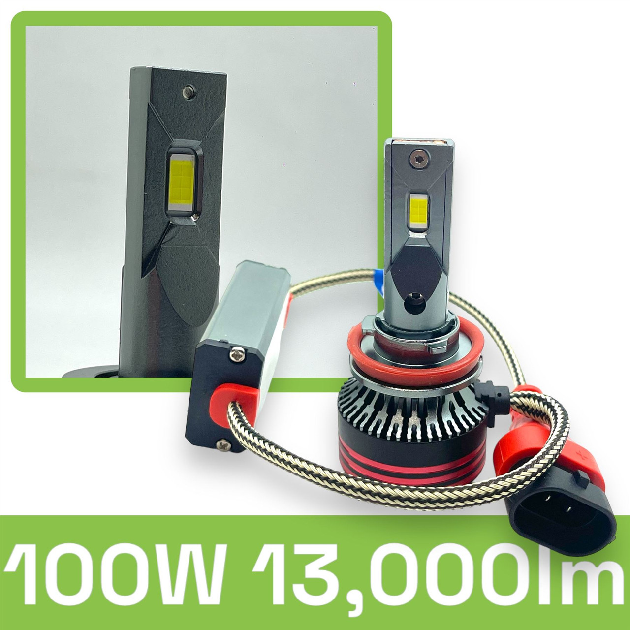 LiteSync H11 & H7 LED Headlight low & high beam Bulbs Kit for Nissan Qashqai J11 2013-2021