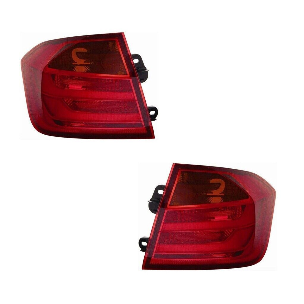 For BMW 3 Series F30 Saloon 2/2011-10/2015 Led Outer Rear Tail Lamps Lights Pair