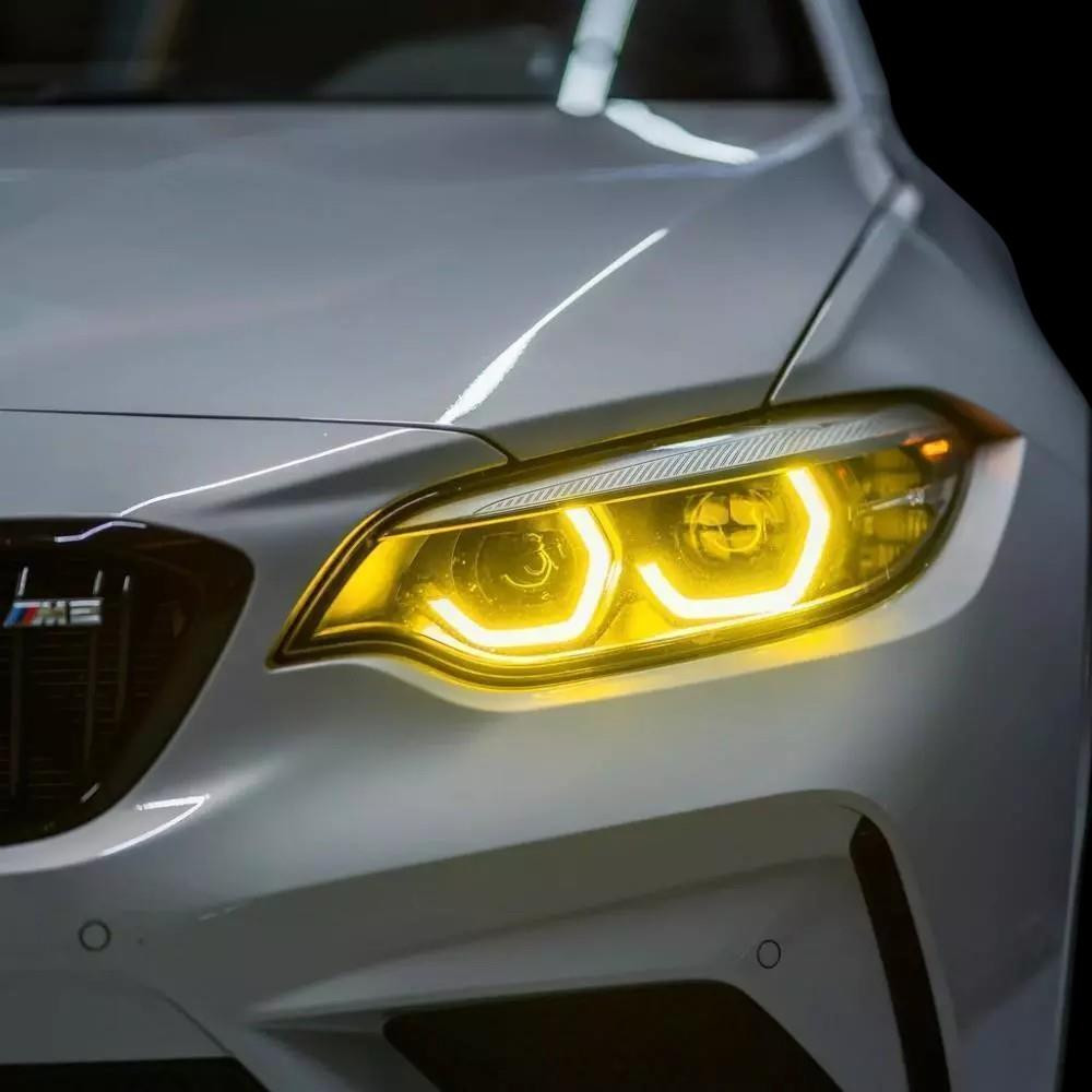 For BMW F22/F23 LCI 2016-2019 F87 M2 New Light Source - PAIR Lemon Yellow, pc