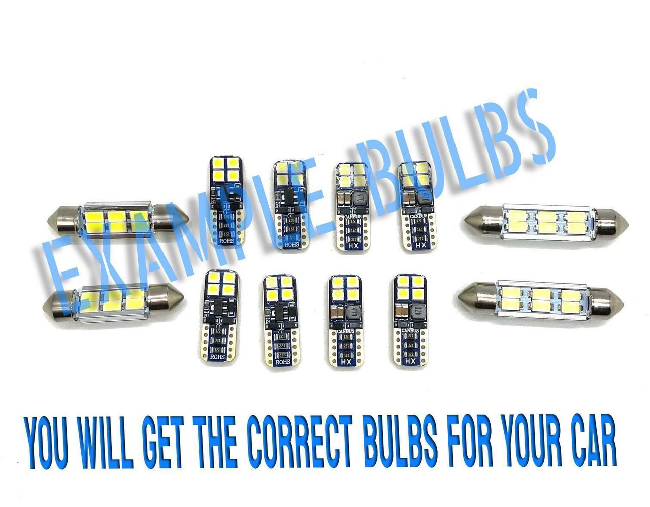 Xenon White LED Interior Bulb Kit Set For BMW 1 Series E87 E81 E82 04-12
